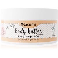 Nacomi Oh my... Sunny Orange Sorbet hranilno maslo za telo 100 ml