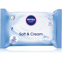 Nivea Baby Soft & Cream καθαριστικά μαντηλάκια 20 τμχ