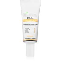 Bielenda Dr Medica Overpigmentation nocny krem do twarzy z efektem złuszczającym 30 ml