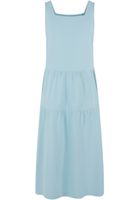 Girl's 7/8 Length Valance Summer Dress - Blue