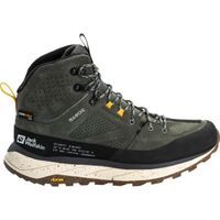 Jack Wolfskin TERRAQUEST TEXAPORE MID M Мъжки обувки за туризъм, зелено, размер