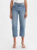 Levi&#39;s Blue Women&#39;s Cropped Mom Fit Jeans Levi&#39;s - Women&#39;s®