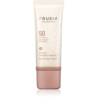 Frudia Sun Bare Skin Foundation мінеральний захисний флюїд для обличчя для вирівнювання тону шкіри SPF 50 40 гр