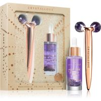 Crystallove Golden Amethyst 3D Lift & Sculpt Set sada pre dokonalú pleť