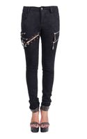 Damen Gothic Hose Devil Fashion - Gothic Salem XXL