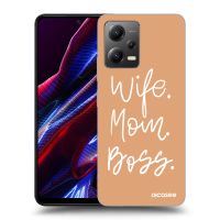 Silikónový čierny obal pre Xiaomi Poco X5 - Boss Mama