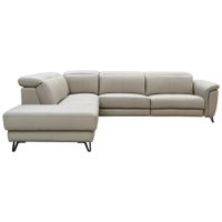 Livetastic ROHOVÁ SEDAČKA, kůže, jílová barva