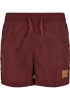 Boys' Block Swim Shorts cherry