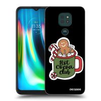 Silikónový čierny obal pre Motorola Moto G9 Play - Hot Cocoa Club