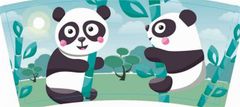 Veselý pohárik - Panda ALBI