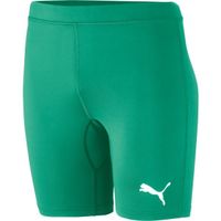 Puma LIGA BASELAYER SHORT TIGHT PKN Дамски къси панталони, зелено, размер XXL