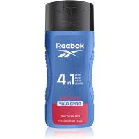 Reebok Move Your Spirit orzeźwiający żel pod prysznic 4 v 1 dla mężczyzn 250 ml