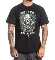 hardcore majica muško - HOLMES BADGE - SULLEN - SCM1008_BK S