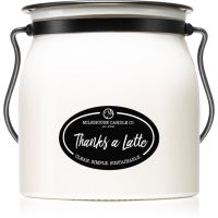 Milkhouse Candle Co. Creamery Thanks A Latte dišeča sveča Butter Jar 454 g