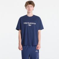T-shirt New Balance Trackside T-Shirt Nb Navy L