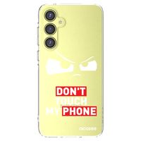 Silikónový prehľadný obal pre Samsung Galaxy A35 5G A356B - Cloudy Eye - Transparent