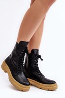 Boto Női munkáscsizmák Eco Leather Black Irande