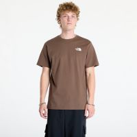 Μπλουζάκι The North Face M S/S Box Nse Tee Smokey Brown/Tnf Black S