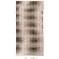 Dieter Knoll OSUŠKA DO SPRCHY, 70/140 cm, černá, ecru