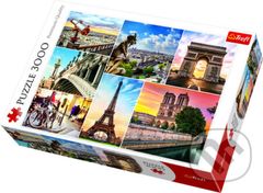 Kouzlo Paříže - puzzle z kategorie Města a stavby