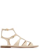 5mm Tejus Croc Embossed Flat Sandals