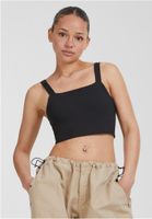 Women's Cropped Top 2-Pack Black/White