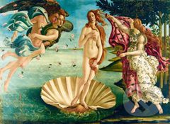 Botticelli - The birth of Venus, 1485 - puzzle z kategorie Umělecké