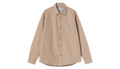 Carhartt WIP L/S Edgar Shirt Pánske - Košeľa Carhartt WIP - Svetlohnedá - I035335_3D5_XX-XL - Size: XL