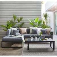 Ambia Garden TERASOVÁ SEDACIA SÚPRAVA kov, textil