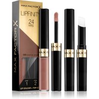 Max Factor Lipfinity Lip Colour langanhaltender Lippenstift mit Balsam Farbton 350 Essential Brown 4,2 g