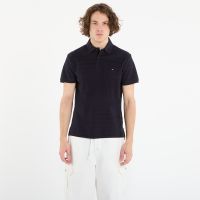 T-shirt Tommy Hilfiger Ss Herringbone Reg Polo Desert Sky M