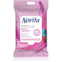 NOVITA Intimate Biolin Prebiotic вологі серветки для інтимної гігієни 15 кс