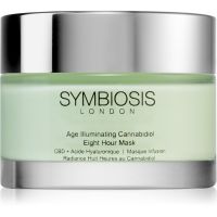 Symbiosis London Age Illuminating Cannabidiol pomlajevalna in posvetlitvena maska s CBD-jem 50 ml