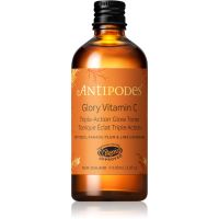 Antipodes Glory Vitamin C Triple-Action Glow Toner rozjasňující tonikum pro sjednocení barevného tónu pleti 100 ml