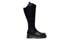 Dr. Martens Amaayah Knee High Leather Boots Femei - Încălțăminte Dr. Martens - Negru - DM31947001-6 - Size: 6