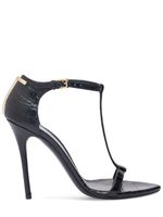 105mm T Croc Embossed Sandals