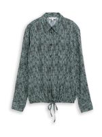 TOM TAILOR Bluza  menta / crna