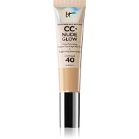 IT Cosmetics Your Skin But Better CC + Nude Glow make-up pro rozjasnění pleti SPF 40 odstín Fair Light 32 ml