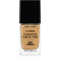 Wet n Wild Photo Focus ľahký hydratačný make-up pre rozjasnenie pleti odtieň Desert Beige 28 ml