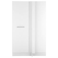 VIACÚČELOVÁ SKRIŇA, biela, 100/162/68 cm