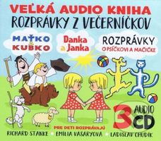 3CD BOX Veľká audio kniha - Rozprávky z večerníčkov - audiokniha z kategorie Pohádky