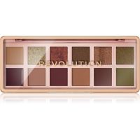 Makeup Revolution The Icon Palette Lidschattenpalette Farbton The Eternal Icon Green Palette 12x0.7 g