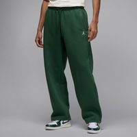 Jordan Brooklyn Fleece Oversized Open-Hem Pants Fir - Pánske - Nohavice Jordan - Zelené - IB7238-323 - Veľkosť: M