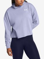 Under Armour UA Rival Terry OS Hoodie Sweatshirt Lila