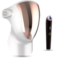 PALSAR7 Exclusive Set Professional LED Mask & Galvanic Iron zestaw w korzystnej cenie White/Gold