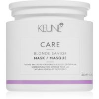 Keune Care Blonde Savior Mask hydratačná maska pre odfarbené vlasy 500 ml