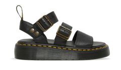 Dr. Martens Gryphon Quad Platform Black Ženy - Obuv Dr. Martens - Černá - DM25720001-4 - Size: 4