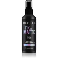 Revuele Makeup Setting Spray Fix And Matte матиращ и фиксиращ спрей върху фон дьо тен 120 мл.