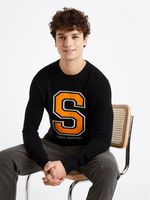 Celio Cenormal Pullover Schwarz