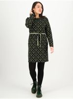 Green-black women's patterned dress Blutsgeschwister Sneakers in th - Women's